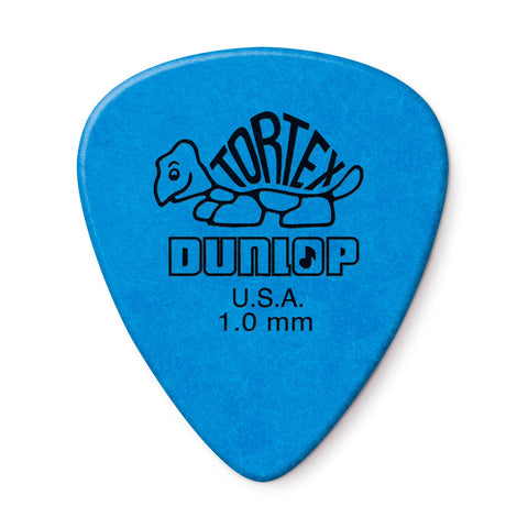 Dunlop - Tortex -  12 pack - 1.0mm - Sharp Blue
