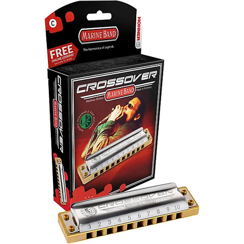 Hohner Marine Band Crossover Harmonica - Key of G