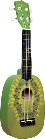 Amahi Ukulele, Pineapple Shape with Kiwi Design