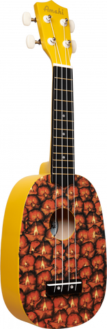 Amahi Ukulele, Pineapple Shape with Pineapple Design