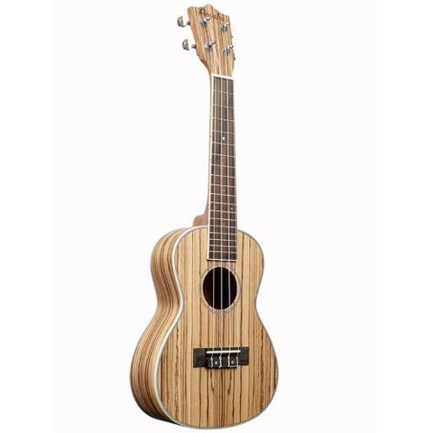 Amahi Ukulele, Zebrawood Top - Concert