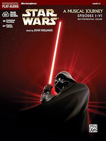 Star Wars Instrumental Solos (Movies I-VI): Alto Sax, Book & CD