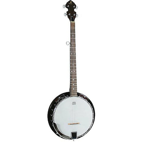 J. Reynolds JRBANPK 5-String Banjo Starter Pack w/Gig Bag, Strap, and Picks
