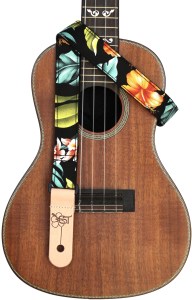 Sherrins Threads 1" Ukulele Strap Bird of Paradise