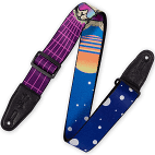 Levy's MPD2-119 Polyester Guitar Strap - Cyber Cat