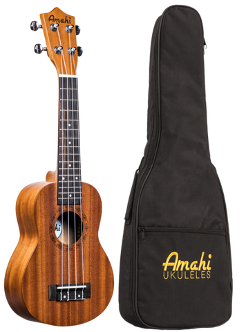 UK210S Amahi Select Mahogany Top, Back & Sides, Soprano