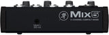 Mackie Mix Series Mix5 5-Channel Mixer