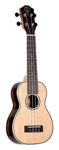 Teton TS180G Soprano Uke Ebony