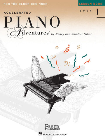Faber - Accelerated Piano Adventures - Lesson Book - Book 1