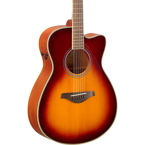 Yamaha FSC-TA TransAcoustic Concert Acoustic-electric Guitar - Brown Sunburst