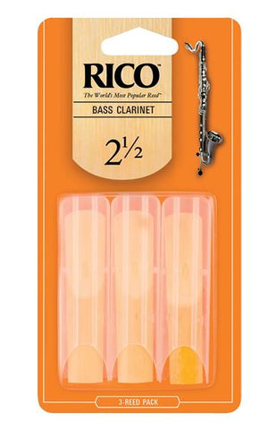 Rico - Bass Clarinet - 2.5 - 3 Pack
