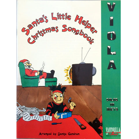 Santa Little Helper Christmas Songbook - Viola