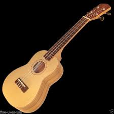 Teton TC50W Concert Solid Cedar Top Ukulele Figured Willow wood Back & Sides
