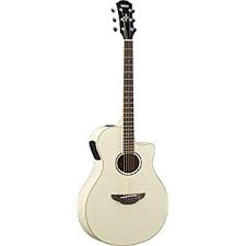Yamaha APX600 Thin-line Cutaway - Vintage White
