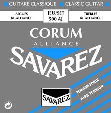 Savarez Corum Alliance 500AJ High Tension Classical Guitar Strings