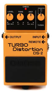 Boss - Turbo Distortion Pedal