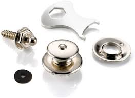 Loxx EG/B Instrument Strap Lock - Chrome