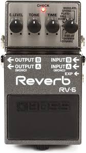Boss RV-6 Digital Reverb Pedal