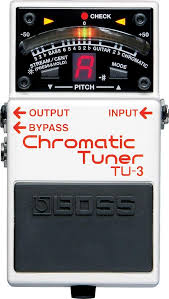 Boss TU-3 Chromatic Tuner Pedal with Bypass