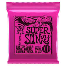 Ernie Ball - Super Slinky Nickel Wound - Custom Gauge - 9/42