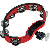 Gon Bops Tambourine with Quick Release Mount, Yellow (PTAM10)