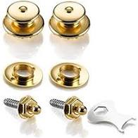 Loxx EG/B Instrument Strap Lock - Gold
