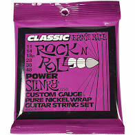 Ernie Ball - Power Slinky Classic Rock N Roll Electric Guitar Strings - 11/48