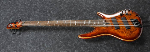 Ibanez Multi Scale SRMS805 5-String Electric Bass Brown - Topaz Burst