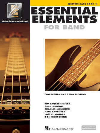 Hal Leonard - Essential Elements - Band – Electric Bass - Book 1