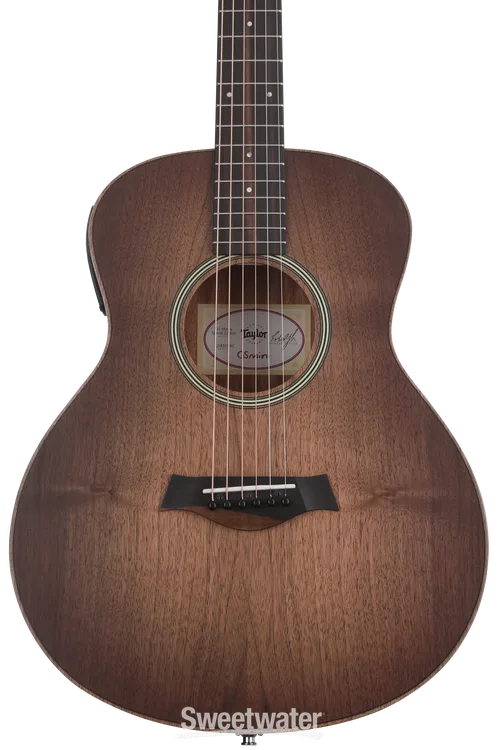 Taylor GS Mini-e Walnut Special-edition Acoustic-electric Guitar - Shaded Edgeburst