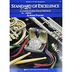 Standard of excellence alto sax book 2