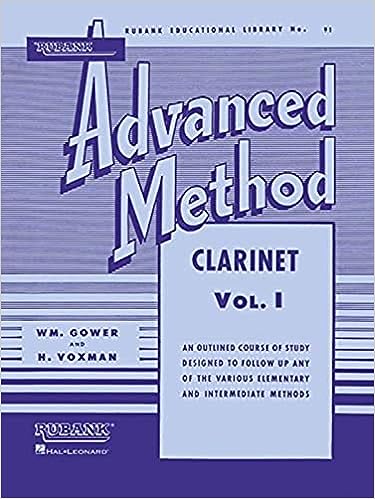 Rubank Advanced Method - Clarinet Vol. 1