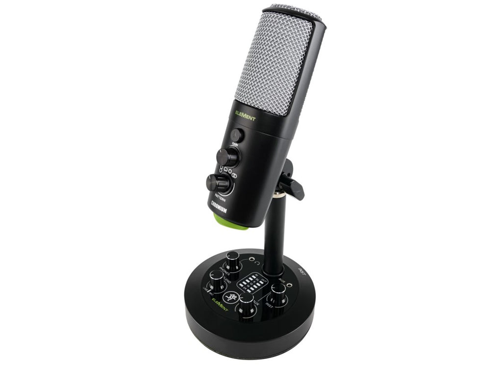 Mackie - EM-CHROMIUM USB Condenser Microphone with 2-channel Mixer