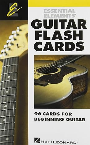 Hal Leonard - Essential Elements - Guitar - Flash Cards