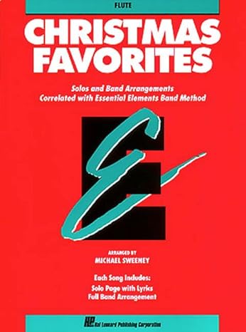 Hal Leonard - Essential Elements - Band - Flute - Christmas Favorites