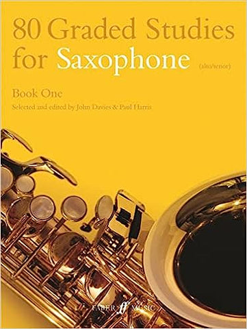 80 Graded Studies for Saxophone (alto/tenor) Book One