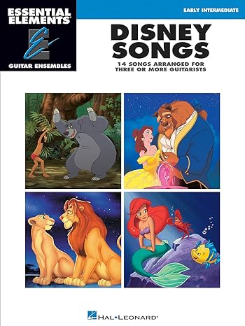Hal Leonard - Essential Elements - Disney Songs - Guitar - Early Intermediate
