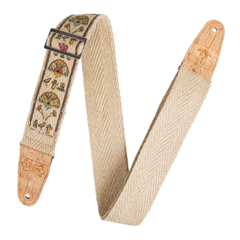 Levy's - Vegan Hemp Guitar Strap - Egyptian