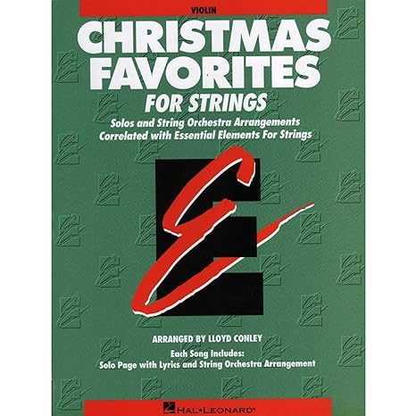 Hal Leonard - Essential Elements - Strings - Violin - Christmas Favorites