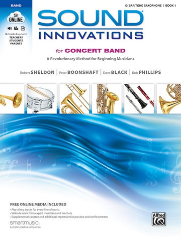 Alfred - Sound Innovations - Concert Band - Bari Sax- Book 1