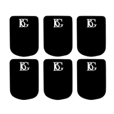 BGA10L Mouthpiece Cushion - 6 pack, 0.8mm, black, large