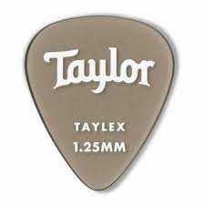 Taylor Picks, 351-1.25mm Smoke Grey, 6-pc.