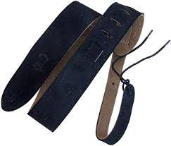Levy's MS12 Suede Guitar Strap - Black