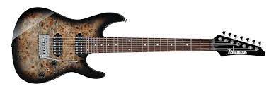 Ibanez Premium AZ427P1PB 7-string Electric Guitar - Charcoal Black Burst