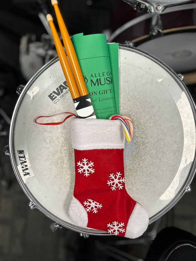 Holiday Lesson Promotion - Drums