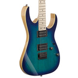 Ibanez RG421AHM Electric Guitar - Blue Moon Burst