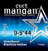 Curt Mangan 9.5-44 Nickel Wound Guitar String Set