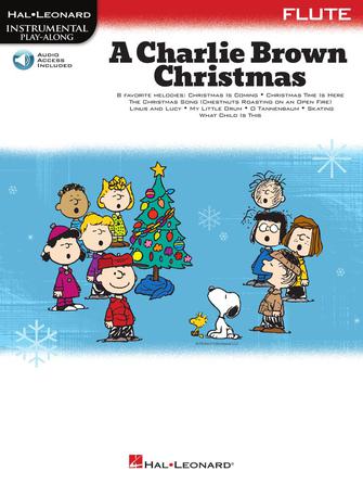 A CHARLIE BROWN CHRISTMAS – INSTRUMENTAL PLAY-ALONG Flute Book with Online Audio