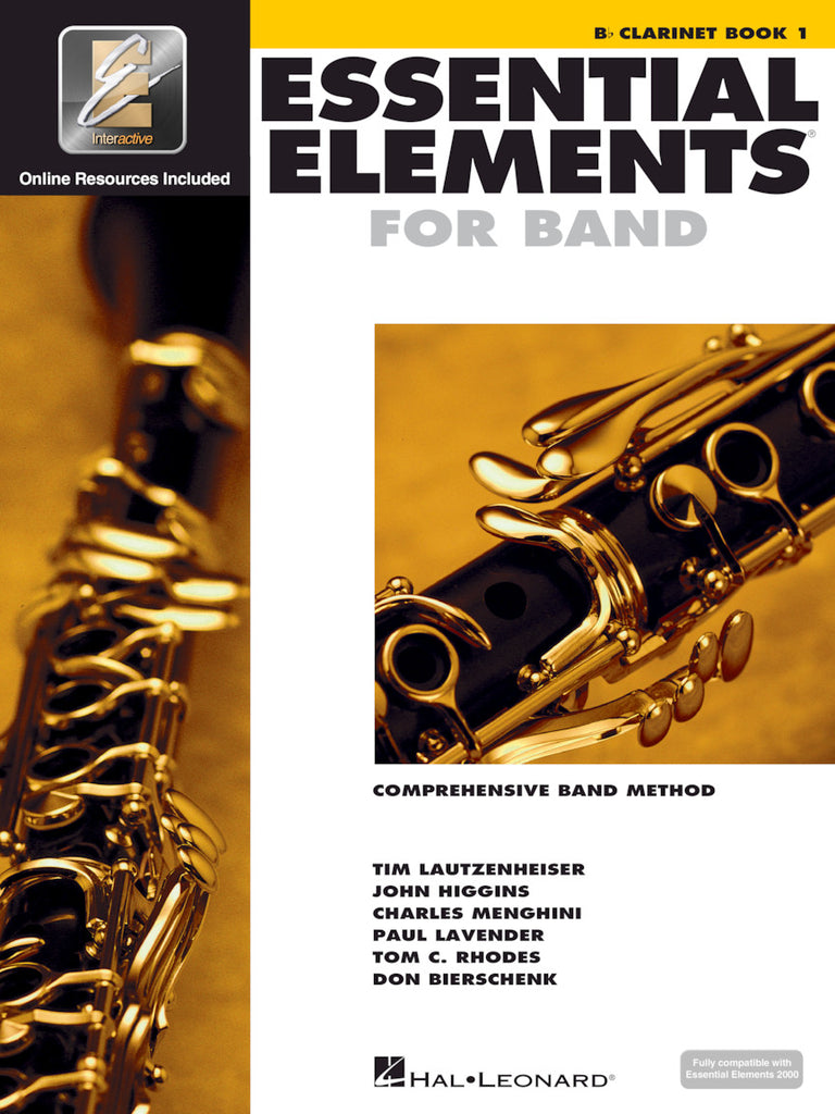 Hal Leonard - Essential Elements - Band - Clarinet- Book 1