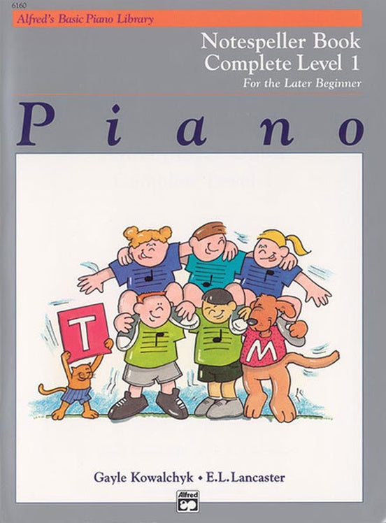 Alfred - Basic Piano Library - Complete Notespeller - Level 1